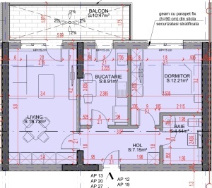 Apartament 2 camere decomandat, 13/20/27,bl3, suprafata 63 mpt, Theodor Pallady, Nicolae Teclu Metrou, EFY Residence