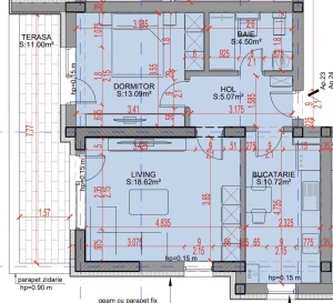 Apartament 2 camere decomandat, bl4, suprafata 63 mpt, Theodor Pallady, PROMOTIE PARCARE !!!