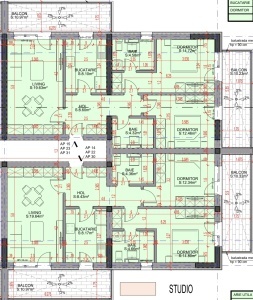 Apartament 3 camere decomandat, 2 TERASE, 14/15-22/23-30-31,bl2, 93.69 mpt, Theodor Pallady, Nicolae Teclu Metrou, EFY Residence