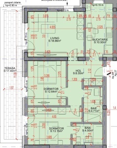 Apartament 3 camere decomandat, bl4, suprafata 90.11 mpt, Theodor Pallady, PROMOTIE PARCARE !!!