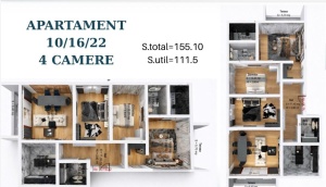 Apartament 4 camere decomandat, nr9/15/21, bl2/3, suprafata 111.50 mpt, NEW GEA Calitei, Theodor Pallady, 7min METROU N Teclu