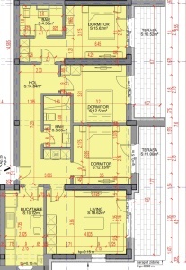 Apartament 4 camere decomandat, bl4, suprafata 115 mpt, Theodor Pallady, PROMOTIE PARCARE !!!