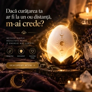 Curățare energetica cu OU
