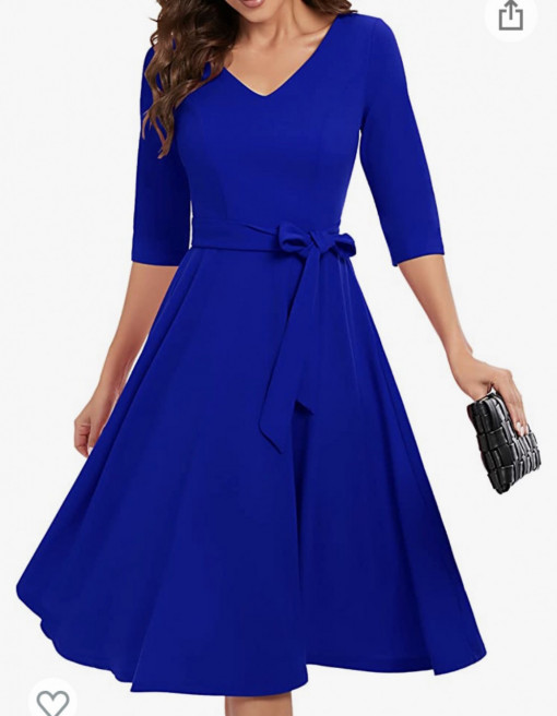 Rochie Cataleya albastru