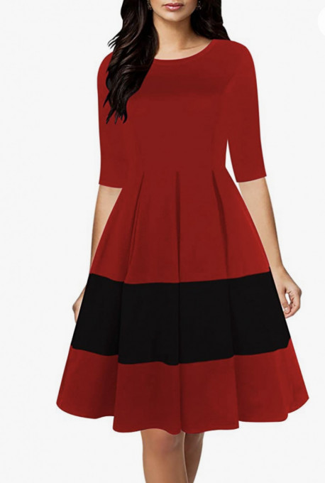 Rochie Carmina rosu