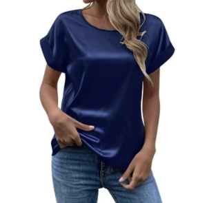 Bluza Aura bleumarin