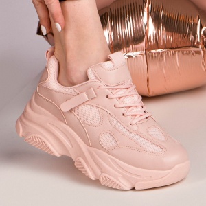 Pantofi sport Biona roz - Img 2