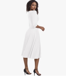 Rochie Alina alb - Img 4