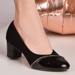 Pantofi Amyra negri - Img 2