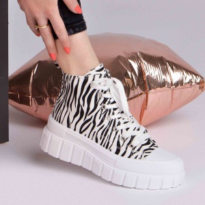 Pantofi sport Flavia animal print - Img 3