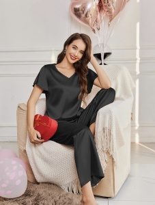 Pijama Abigail negru