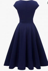 Rochie CATI bleumarin - Img 2