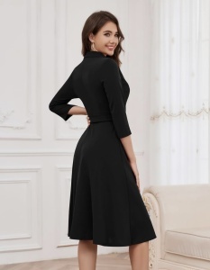 Rochie Mădălina negru - Img 3
