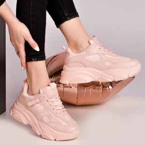 Pantofi sport Biona roz - Img 3