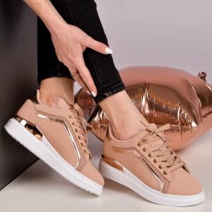 Pantofi sport Saryna roz - Img 3
