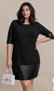 Rochie Camelia negru - Img 1
