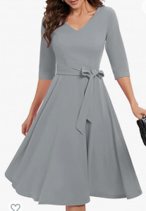 Rochie Cataleya gri