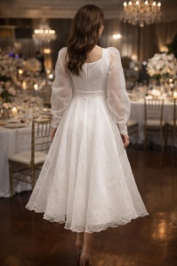 Rochie Ina alb - Img 2
