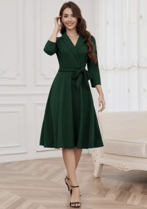 Rochie Mădălina verde