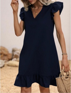 Rochie Rahela bleumarin - Img 3