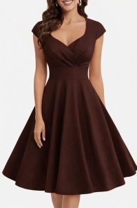 Rochie Sofia maro
