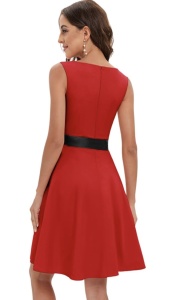 Rochie Valeria rosu - Img 2