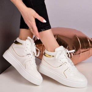 Pantofi sport Mandy albi