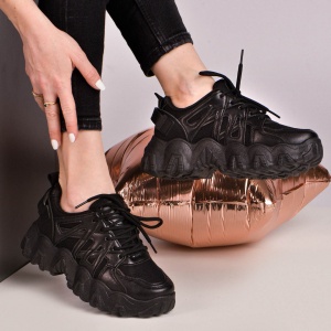 Pantofi sport Melony negri - Img 2