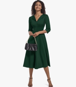 Rochie Alina verde - Img 2