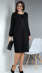 Rochie Luminița negru