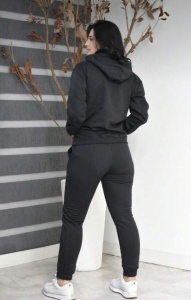 Set Lorena bumbac negru - Img 2