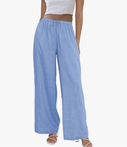 Pantalon Crisia bleu