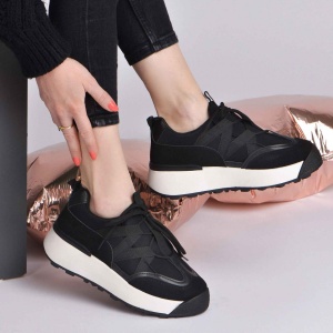Pantofi sport Hana negri - Img 4