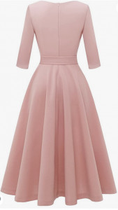 Rochie Cataleya roz pudra - Img 3