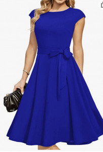 Rochie CATI albastra