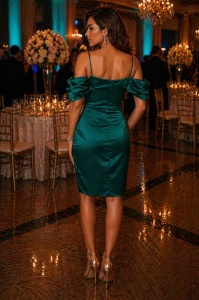 Rochie Gissele verde - Img 2