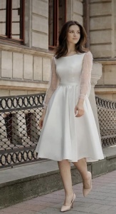 Rochie Otilia alb
