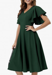 Rochie Ariana verde - Img 2