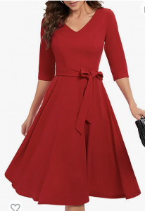 Rochie Cataleya rosu