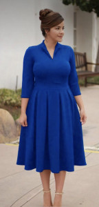 Rochie Stacy albastru