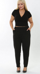 Pantalon Daria negru - Img 4