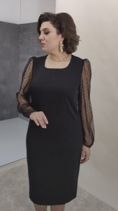 Rochie Delia negru - Img 2