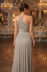 Rochie Luna argintiu - Img 3