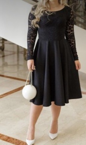 Rochie Sonia negru - Img 2
