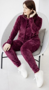 Set catifea Bella bordo