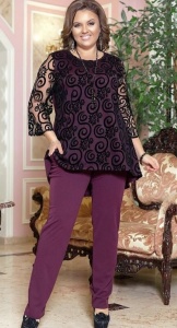 Set Claudia mov prună