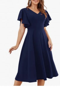 Rochie Ariana bleumarin - Img 1