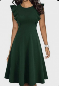 Rochie Olivia verde