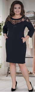 Rochie Vanessa negru
