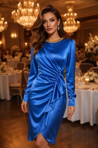 Rochie Zoe albastru